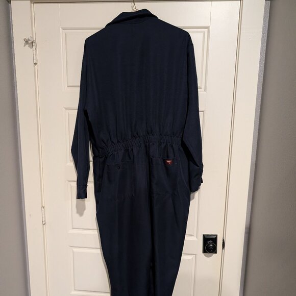 Vintage Para Suit Coveralls Navy Long-Sleeve Belted Men's Size 52 Regular - Picture 8 of 15